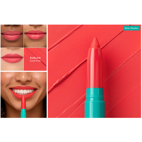 Thrive Causemetics Empower Matte Lipstick Crayon Evelyn NIB - Picture 2 of 4